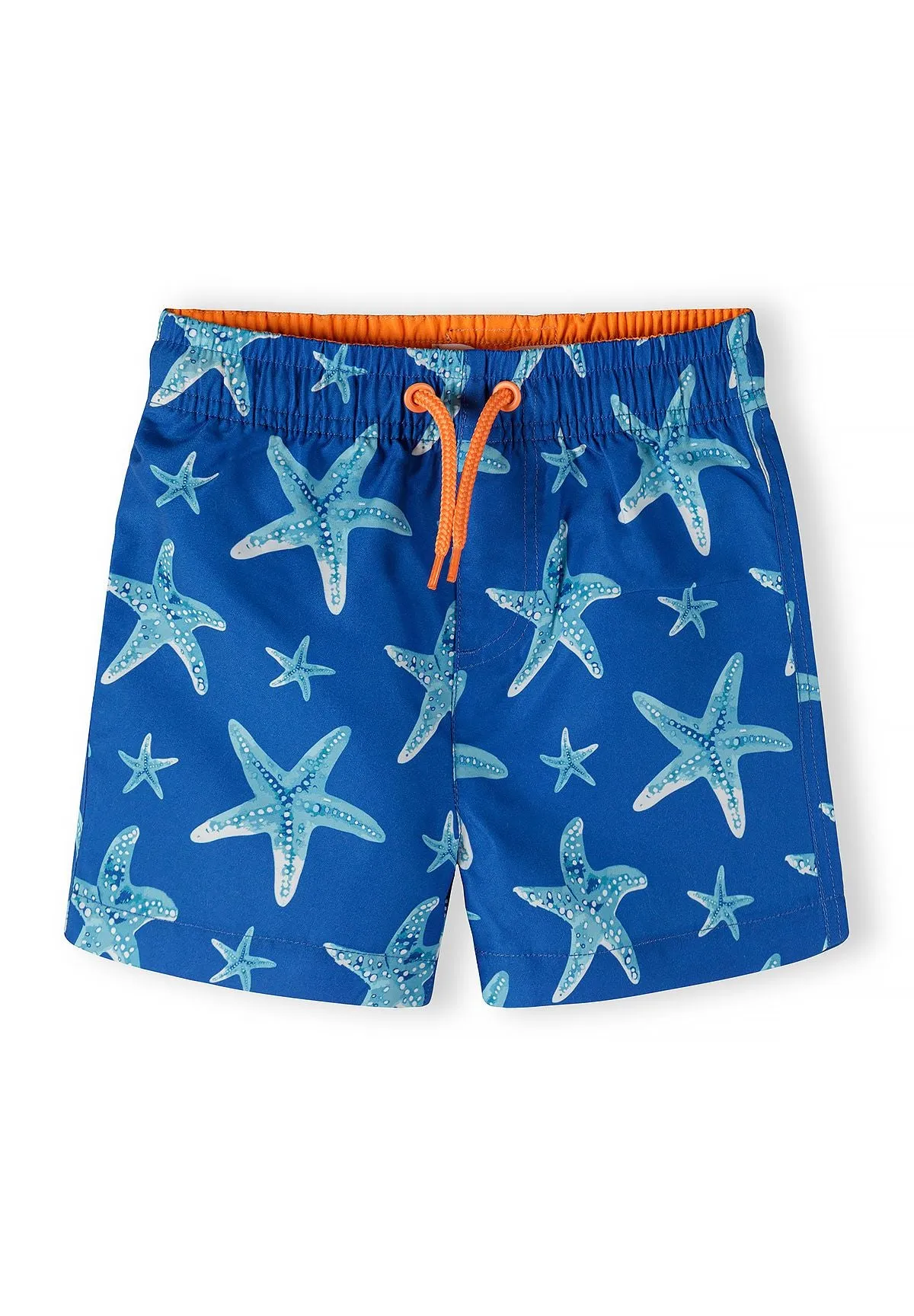 Minoti 44506 badeshorts 2-pak royalblå søstjerner