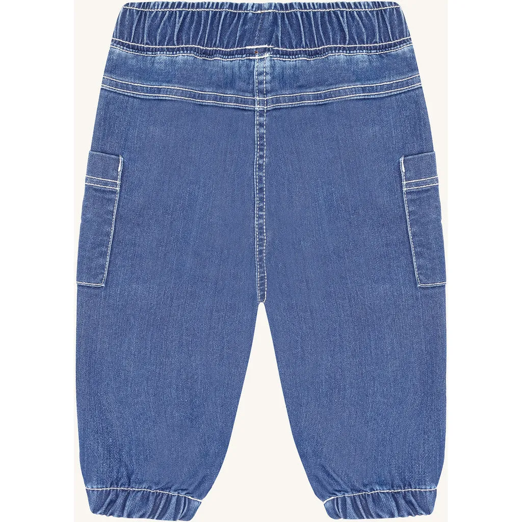 Hust & Claire HCJoe Sweat Denim jeans blue denim cargo
