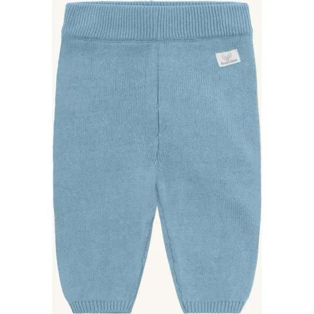 Hust & Claire Ger Solid bukser Iron Blue økobomuld