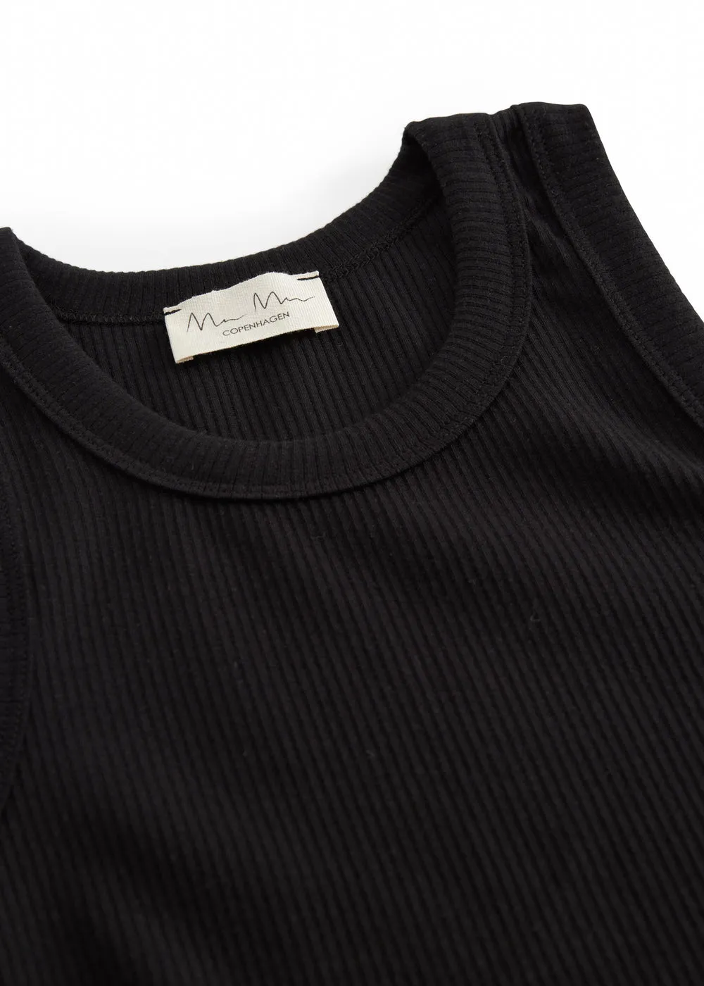 MarMar Tank W tanktop Black ribbet