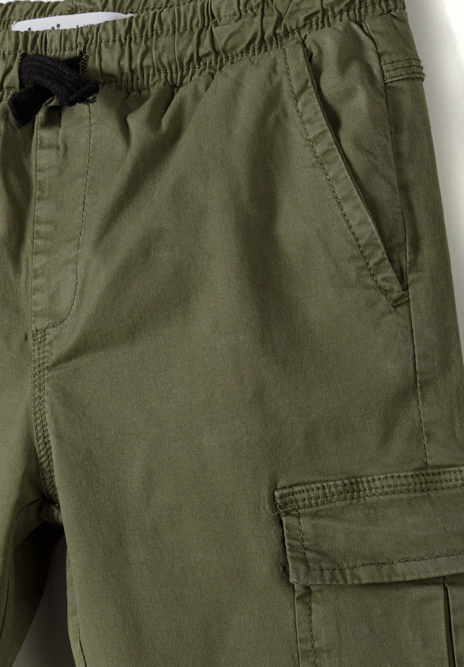 Minoti 43797 cargobukser khaki bomuld