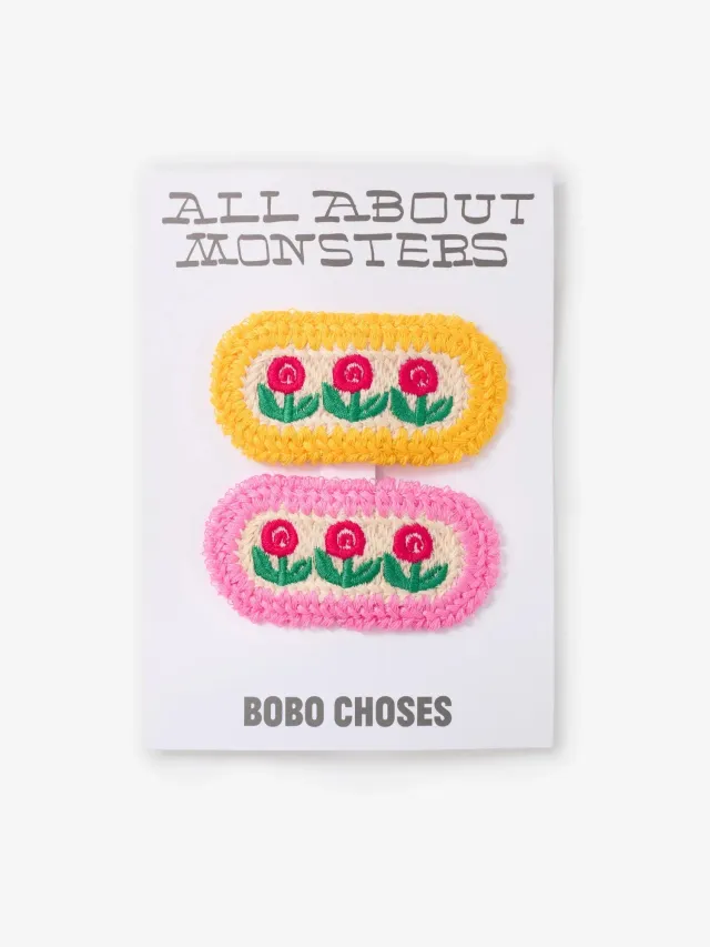 Bobo Choses Stamp Bloom hårspænder multifarvet