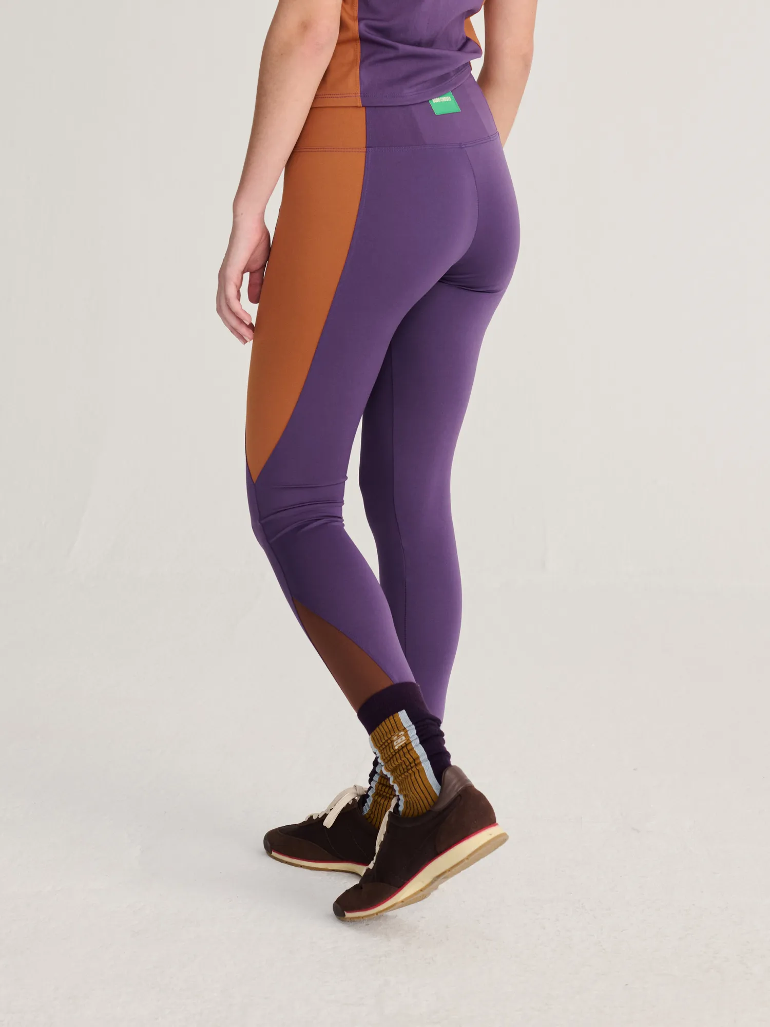 Bobo Choses Color Block leggings karry stræk