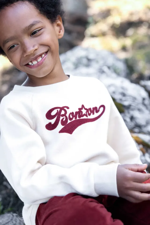 Bonton Sandy Mouton sweatshirt bomuld ecru