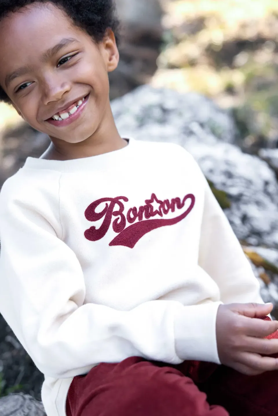 Bonton Sandy Mouton sweatshirt bomuld ecru