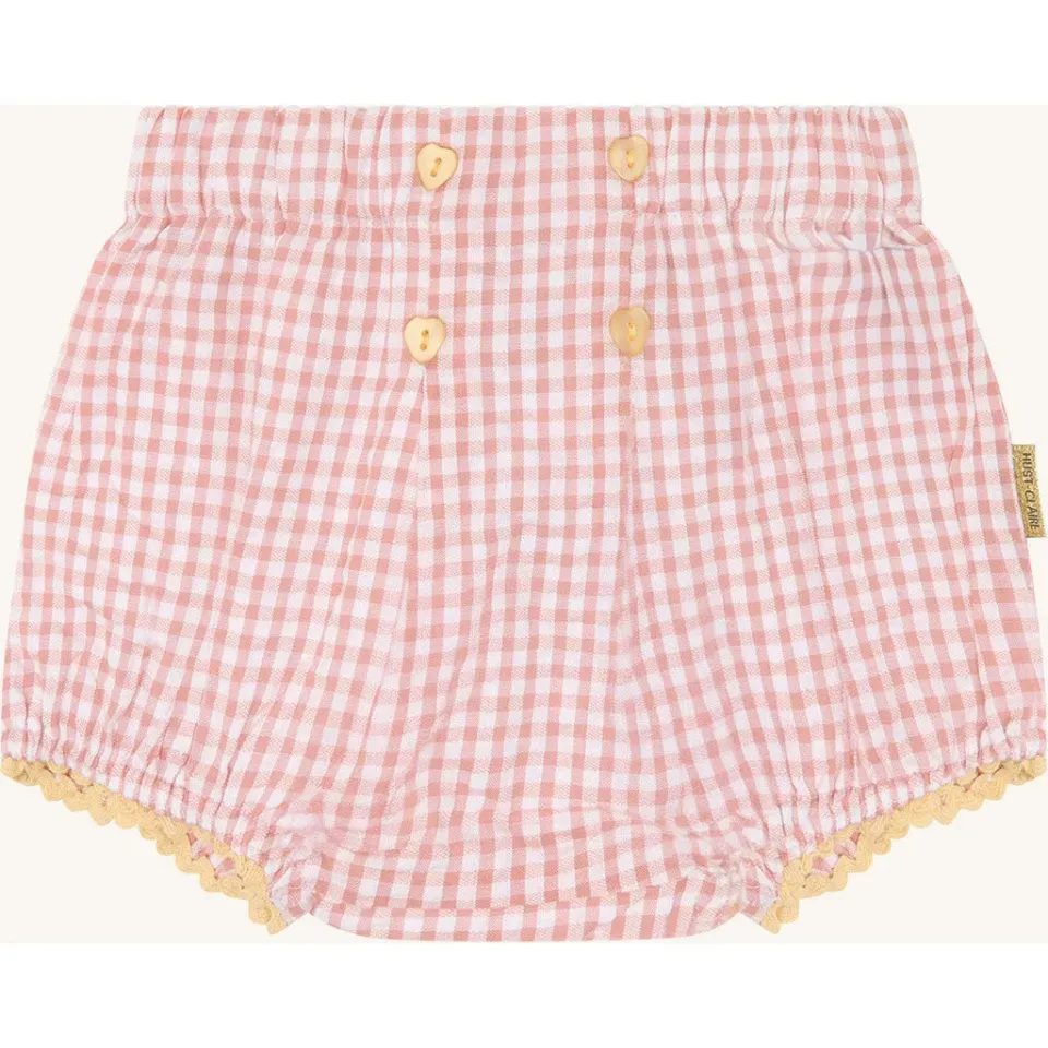 Hust & Claire HCHilma Check shorts Shell bomuld