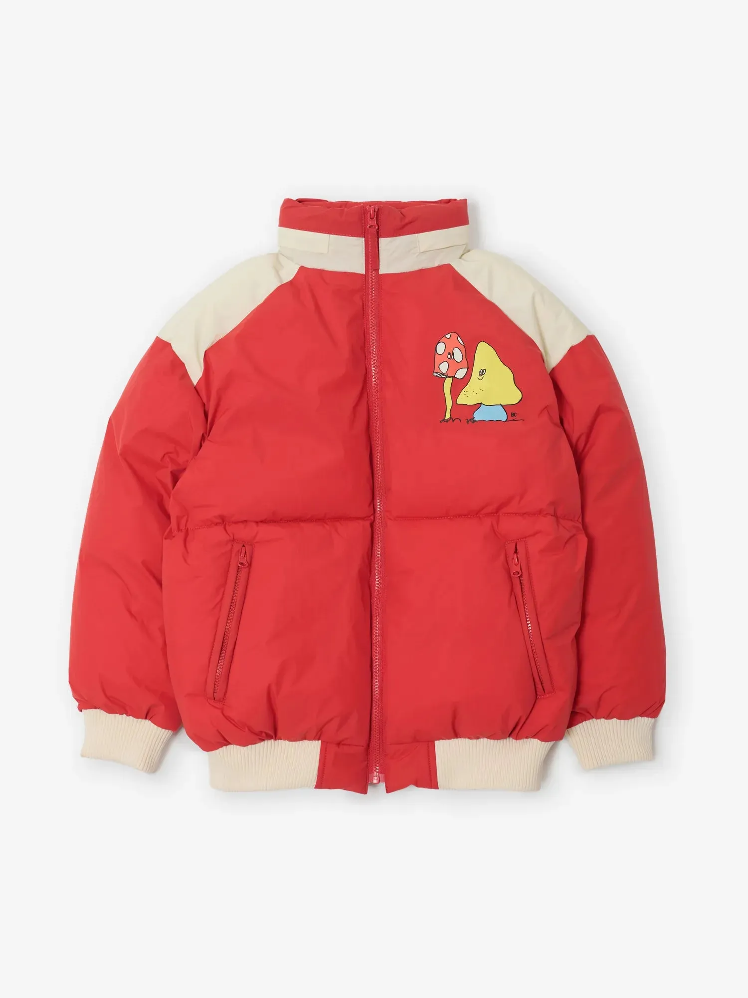 Bobo Choses Mush Monster anorak børnejakke rød 2-13 år
