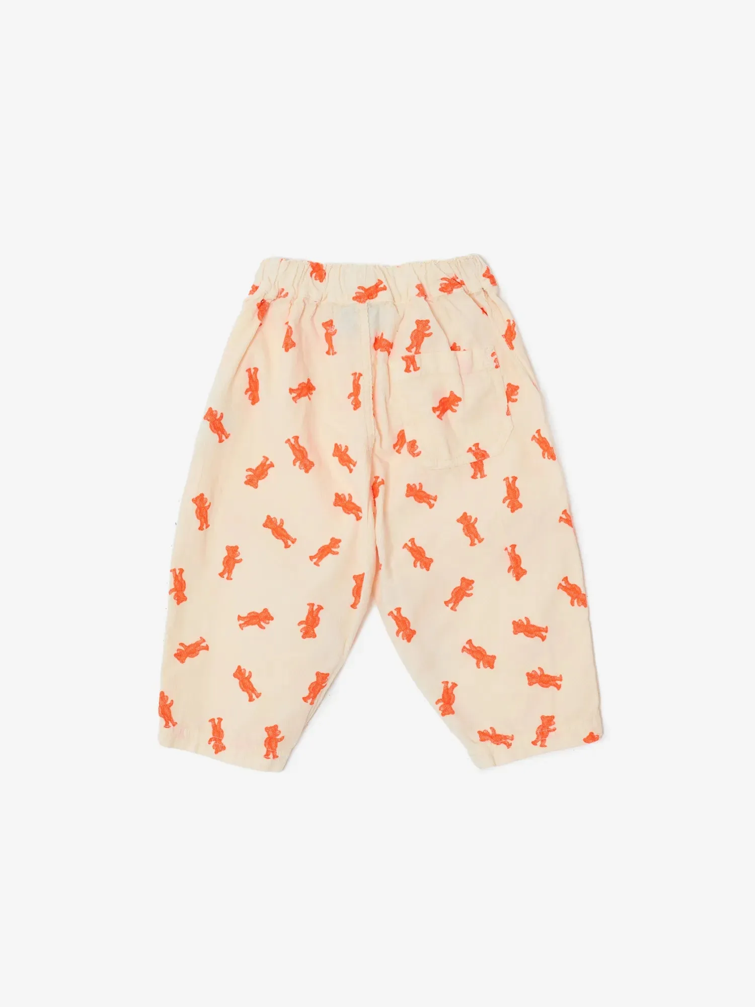 Bobo Choses Softpaw Monster denimbukser lyserød