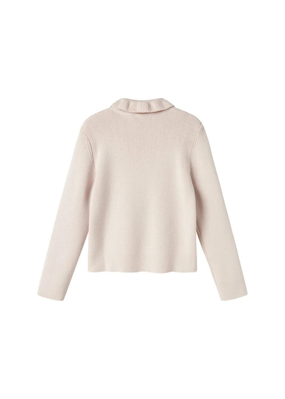 MarMar Tilda strikcardigan vanilla uldblanding