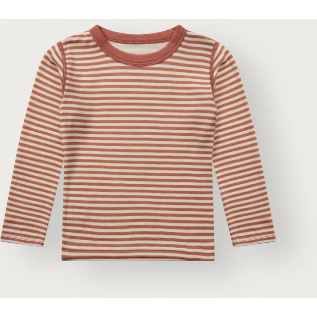 Hust & Claire Abba Silky langærmet bluse autumn uld