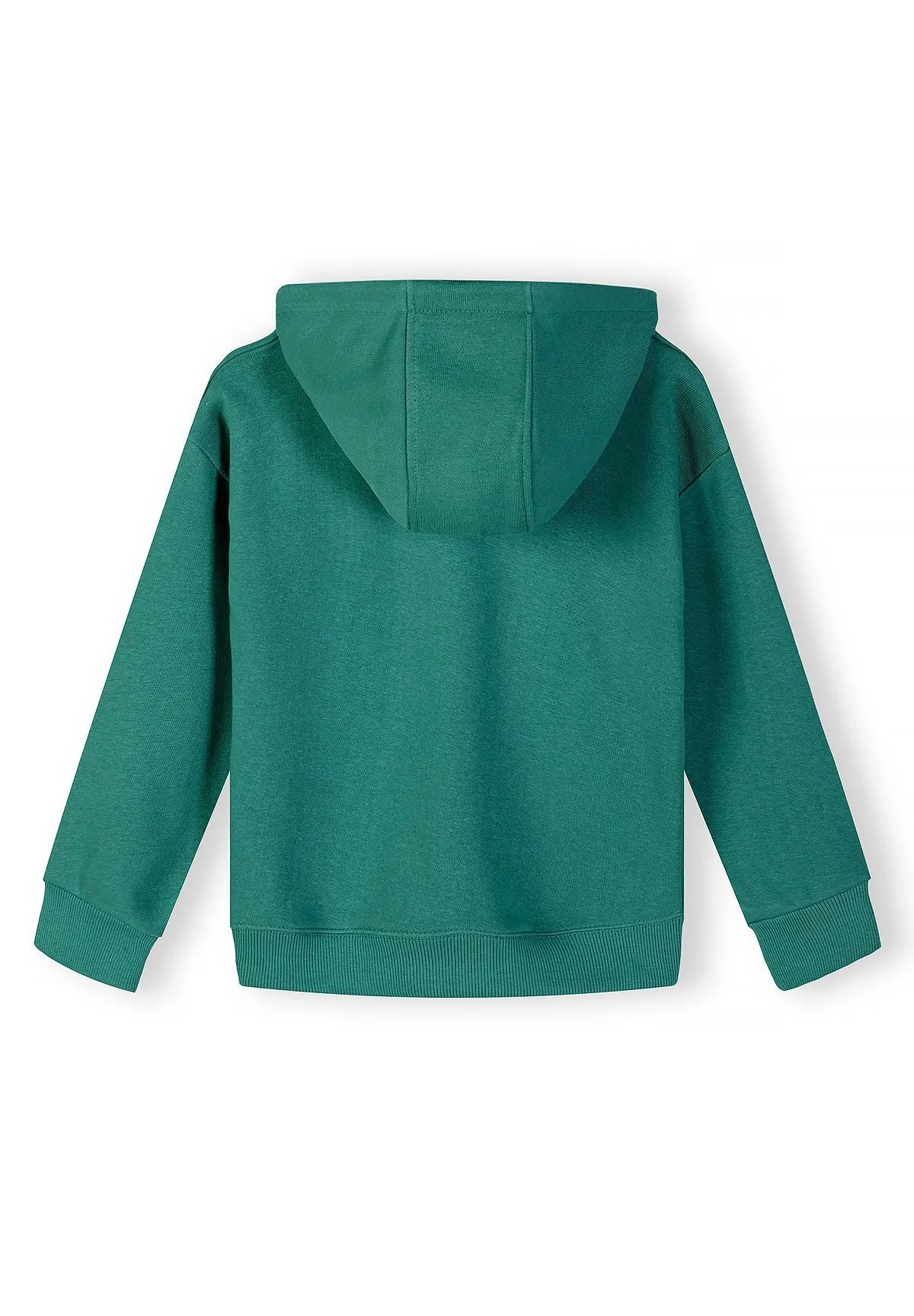 Minoti 44808 hoodie lynlås 2-pak grå petrol