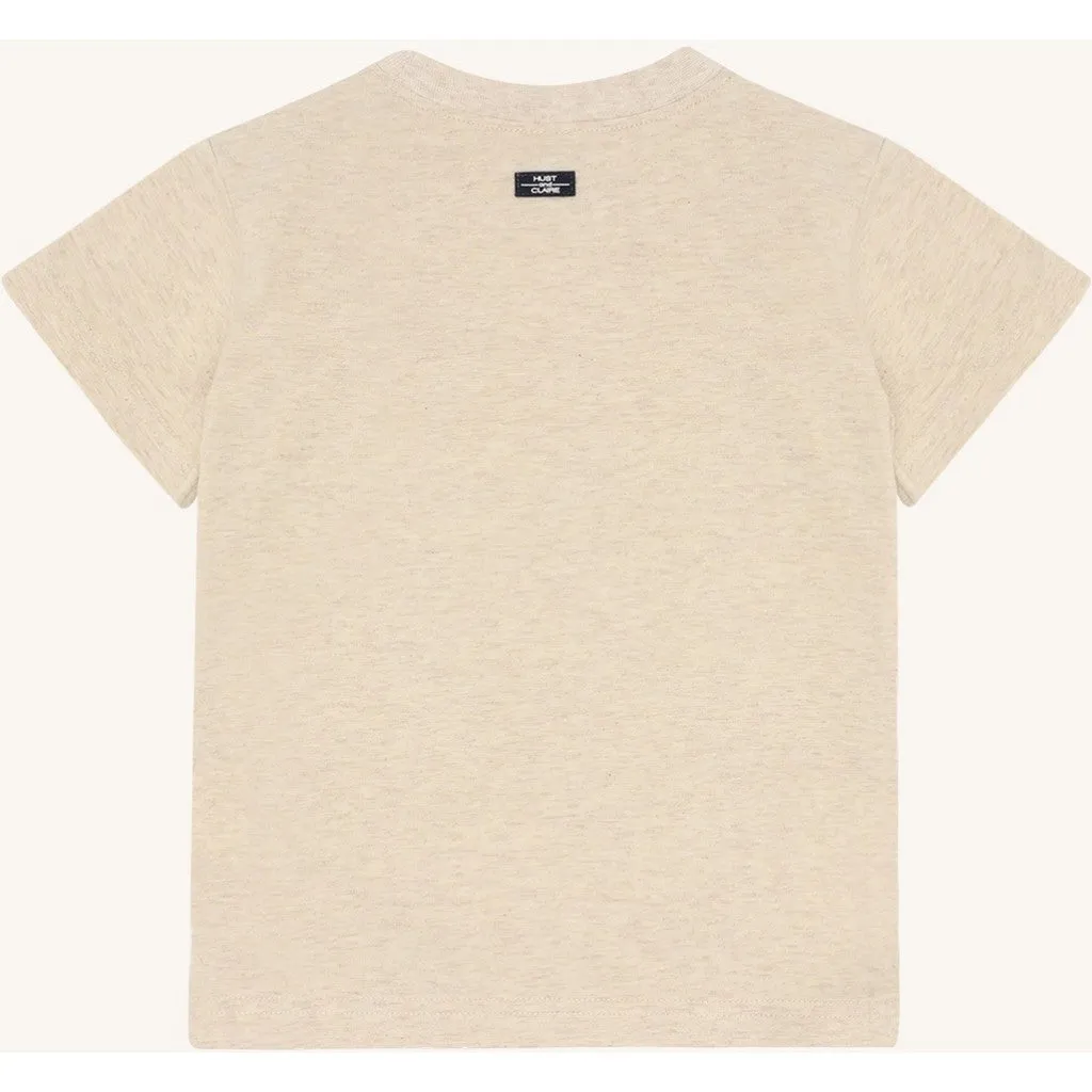Hust & Claire HCAnton t-shirt wheat melange hippo