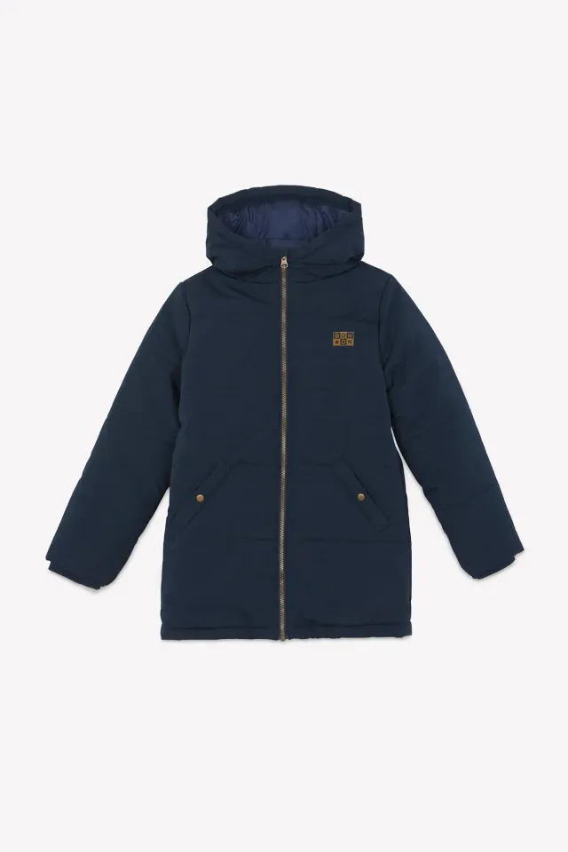 Bonton Meli Boy Bleu Brut dynejakke til drenge