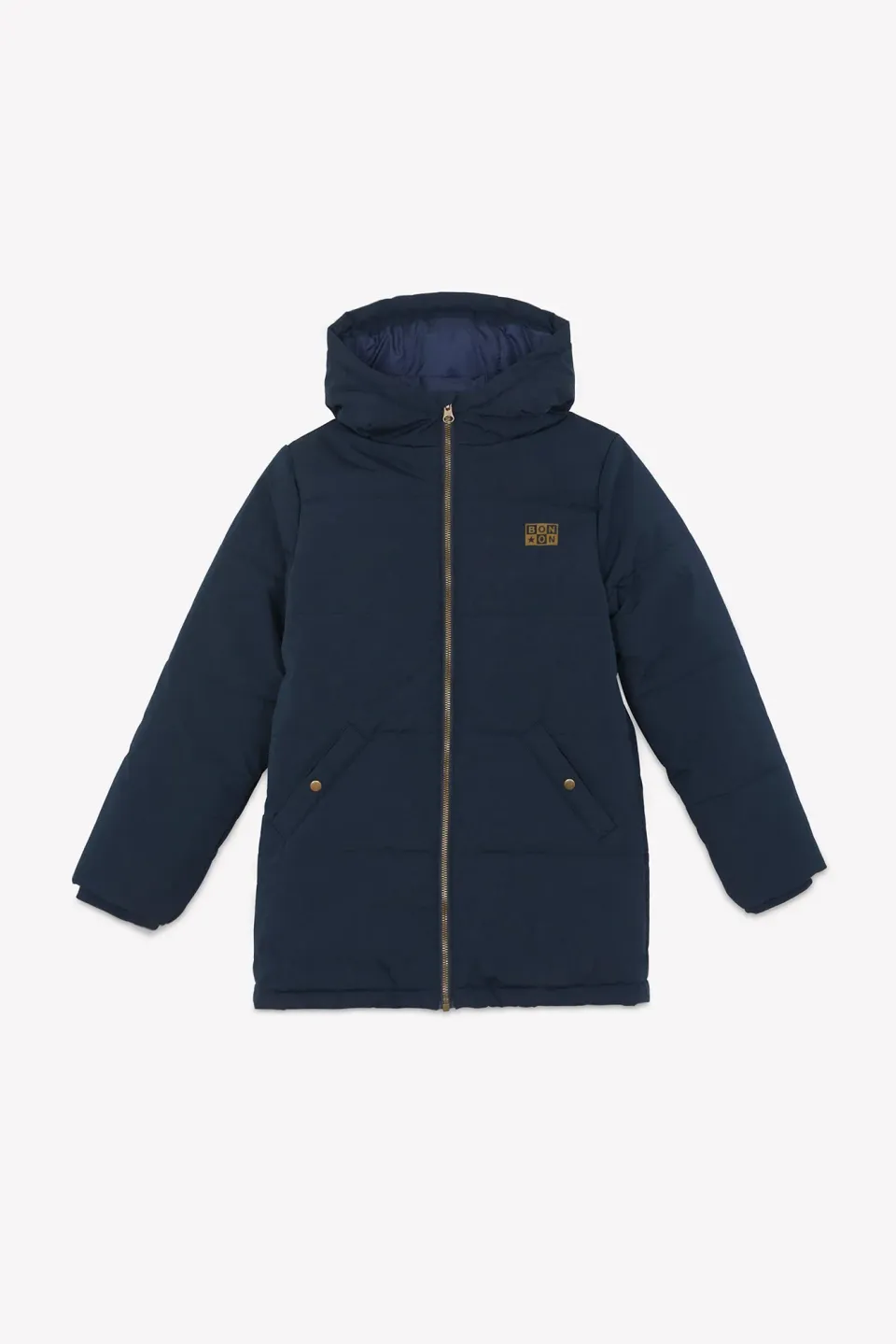 Bonton Meli Boy Bleu Brut dynejakke til drenge