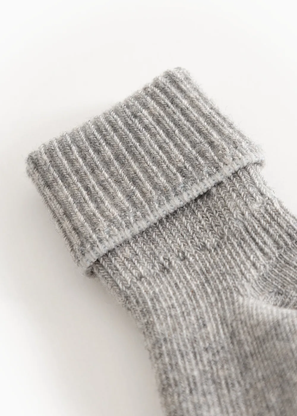 MarMar Newborn Socks 2-pak strømper grå rib