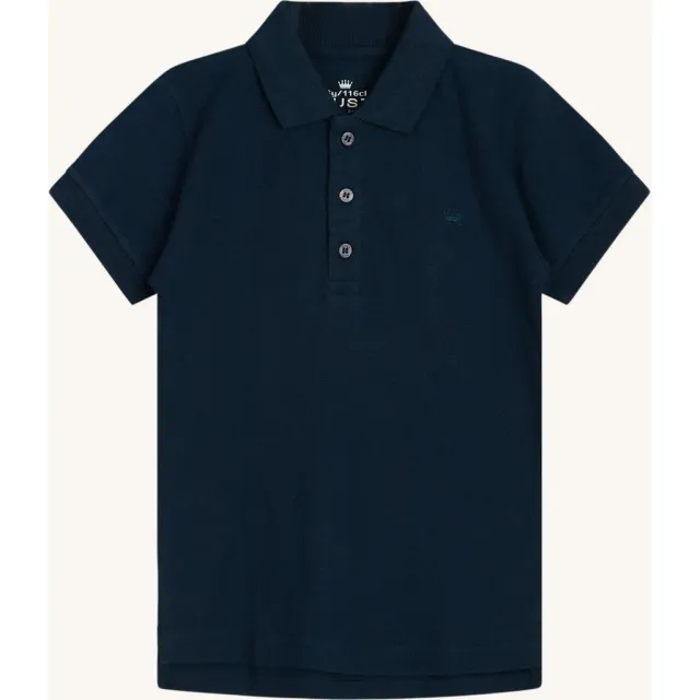 Hust & Claire Asker polo Navy bomuld