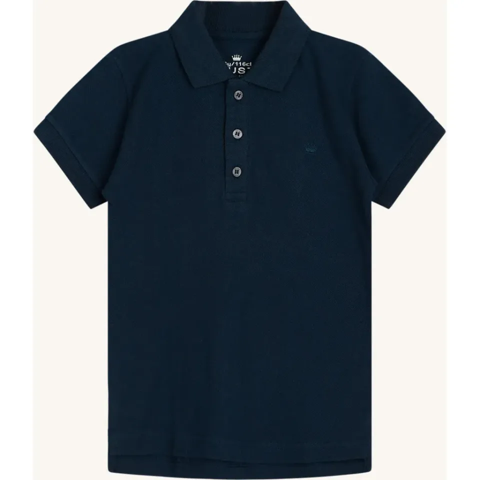 Hust & Claire Asker polo Navy bomuld