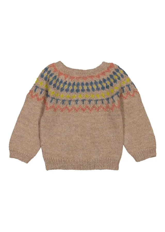 MarMar Copenhagen Tuso B strikbluse Multicolour alpaka