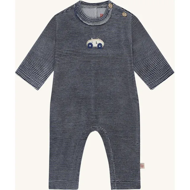 Hust & Claire HCMiles Stripe heldragt Blues bomuld