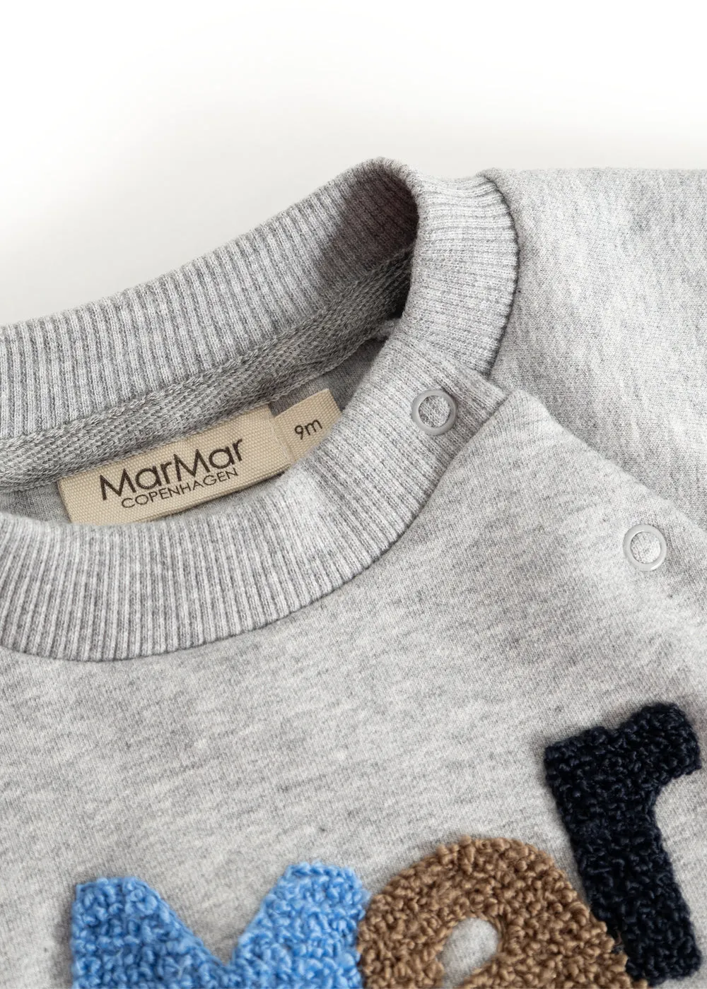 MarMar Theos B bluse Muddy Logo sweat til baby