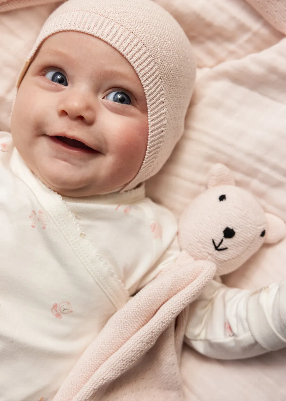 MarMar Teddy Cloth nusseklud Rosa økologisk