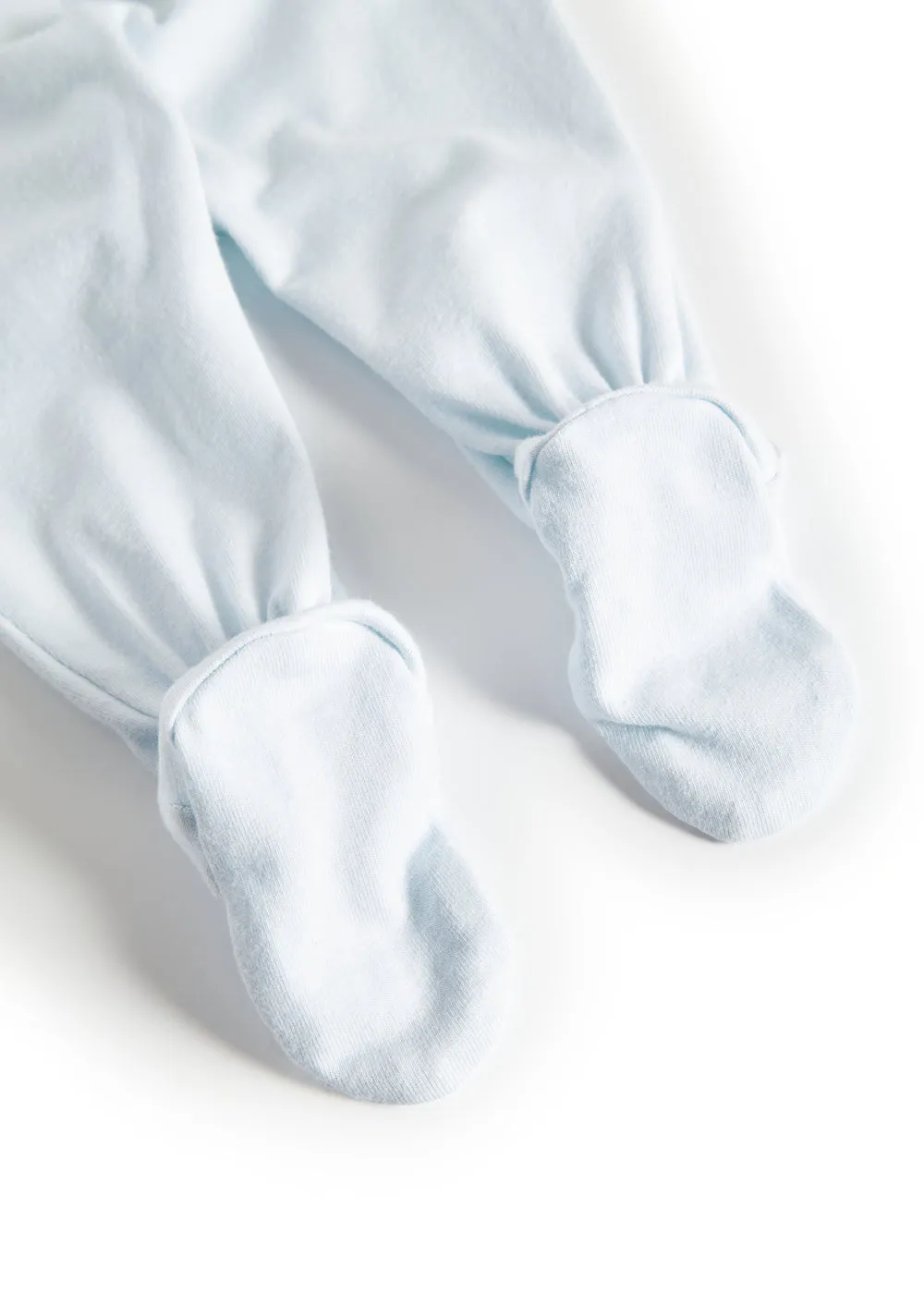 MarMar Pixa bukser Light Blue med fødder