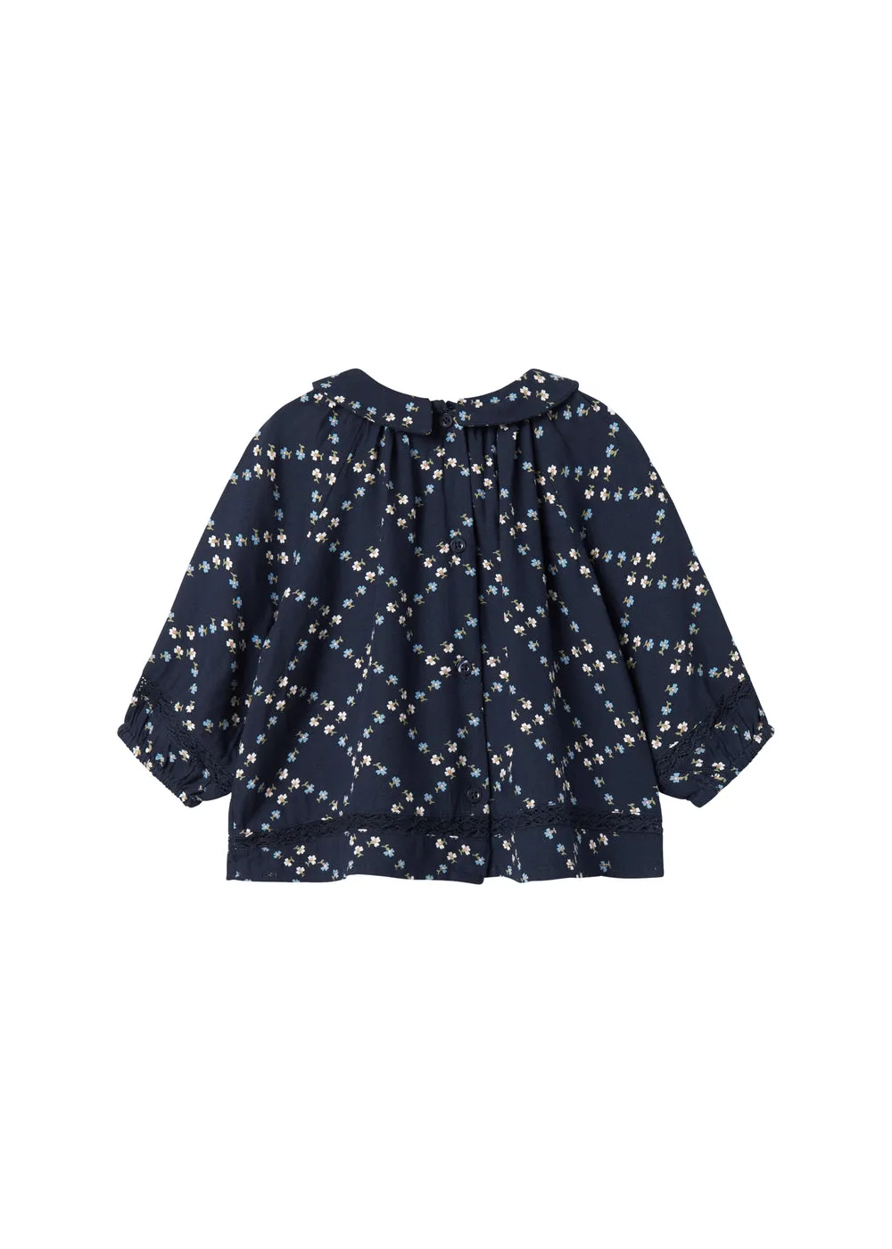 MarMar Tully bluse French Flower blomstret viskose