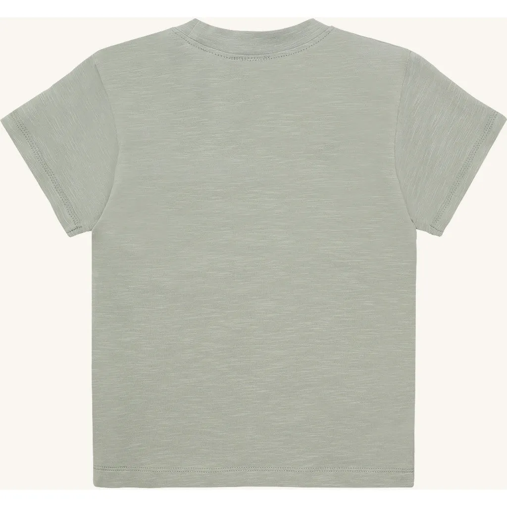 Hust & Claire Anton Slub t-shirt Iceberg økologisk bomuld
