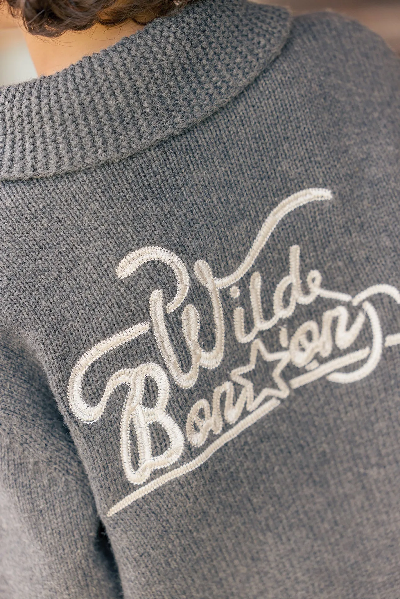 Bonton Macho Carbone vest til børn grå lynlås