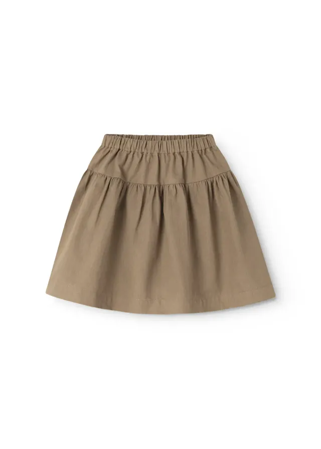 MarMar Sylvia L nederdel Mud brun twill