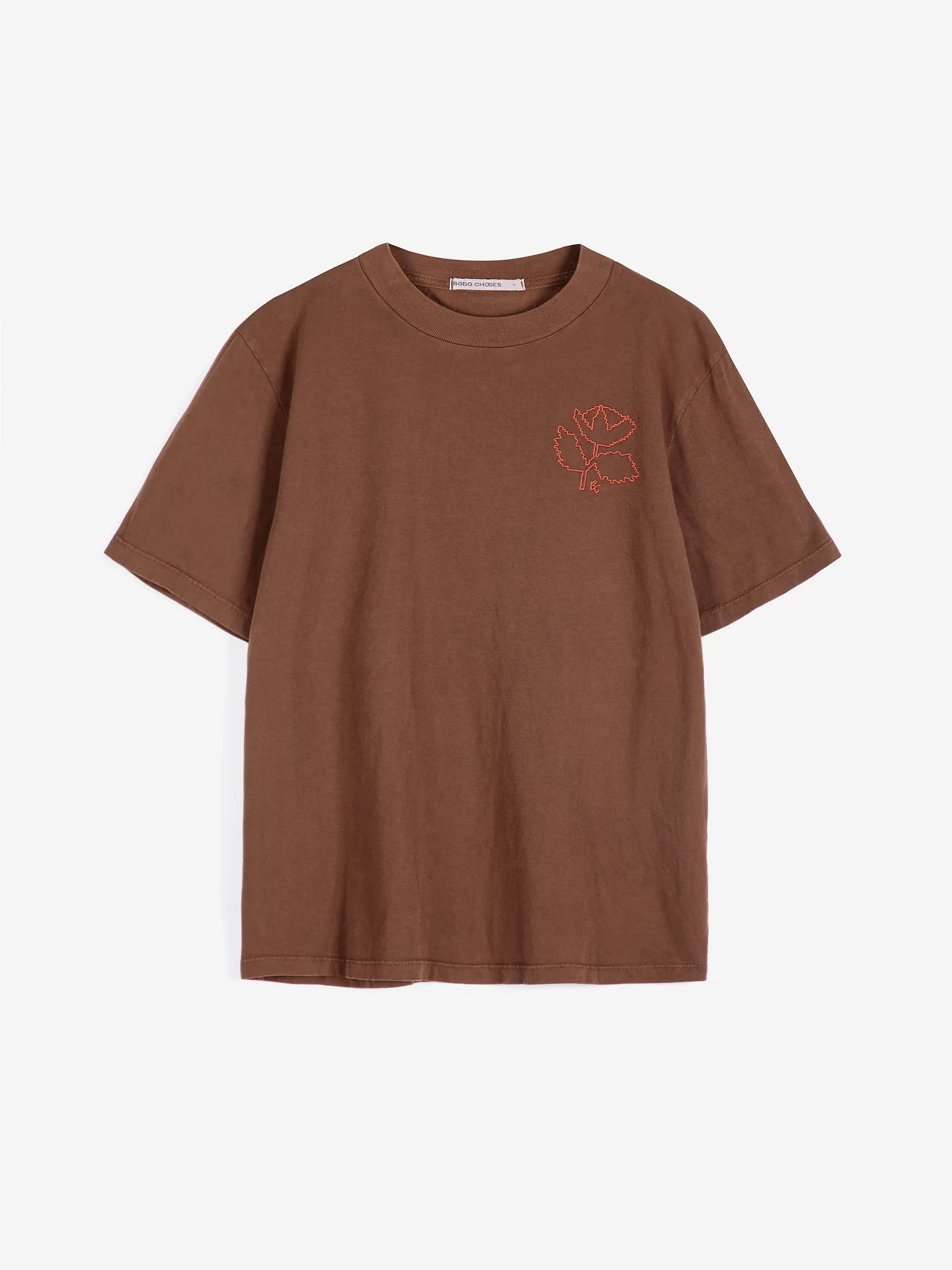 Bobo Choses Vibrant Flower T-shirt mørkebrun XS