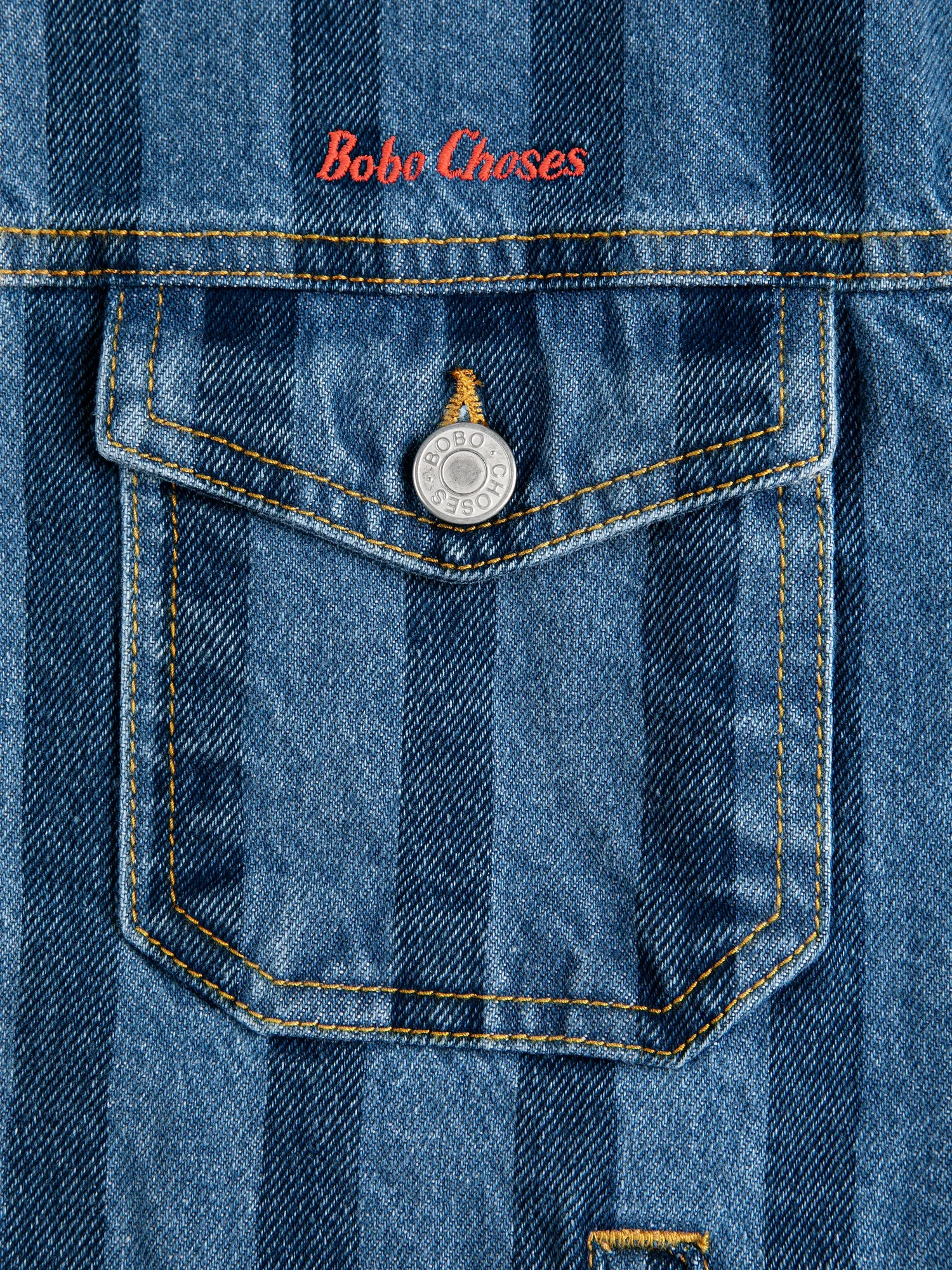 Bobo Choses sb126ac122 denimjakke stribet børn
