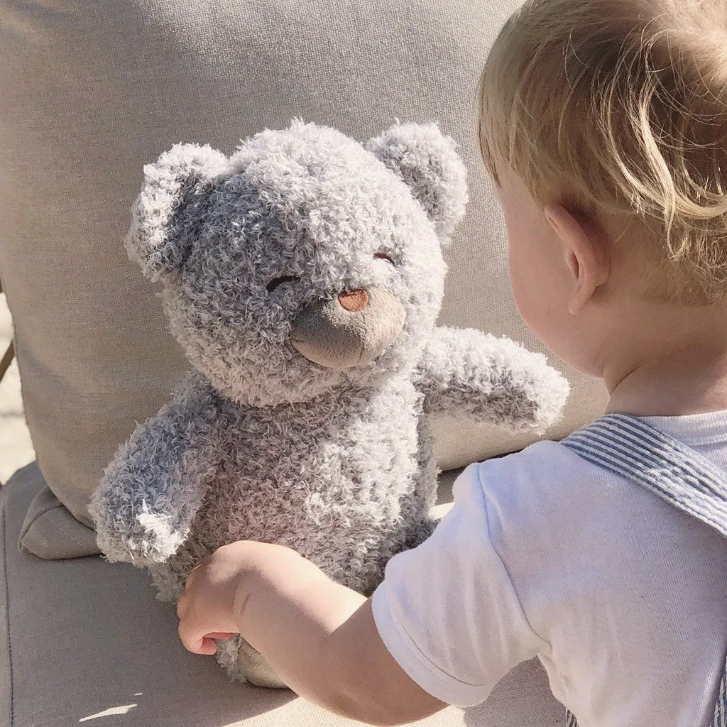nuuroo Raad bamse Teddy grey 28 cm polyester