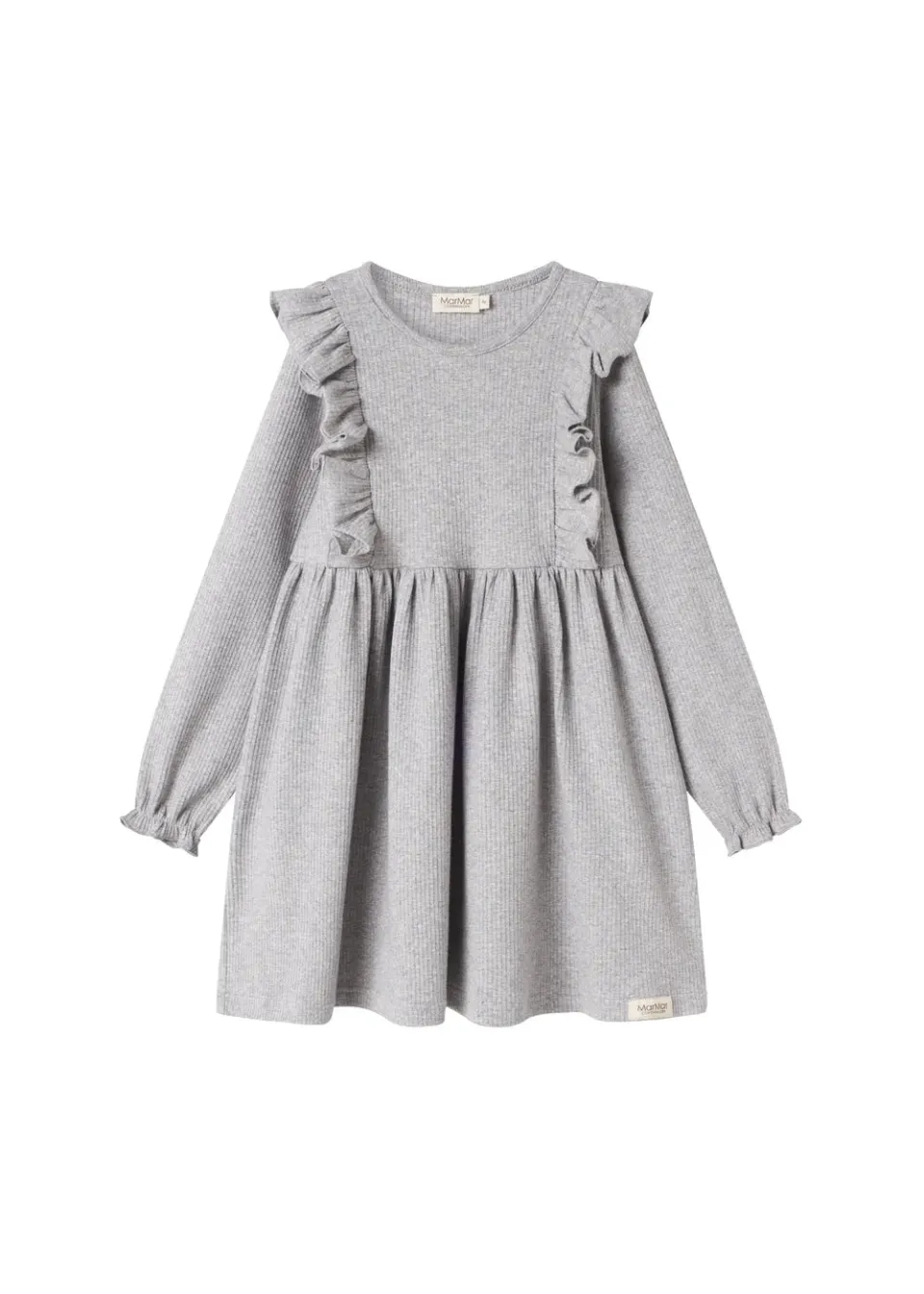 MarMar Jeans Dikte kjole Light Grey Melange modal