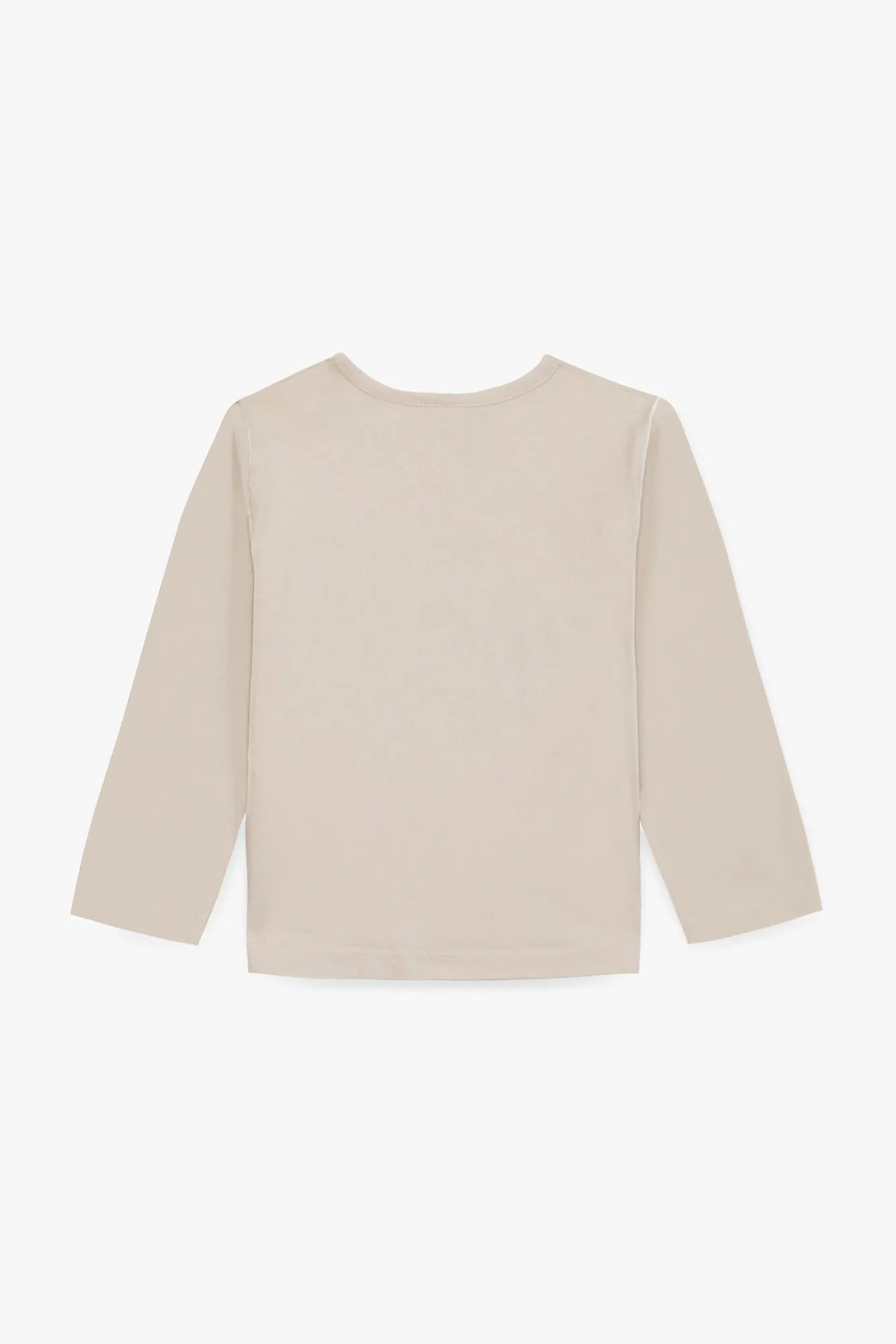 Bonton Taxi Bretzel Barn T-shirt brun bomuld 3M-3A