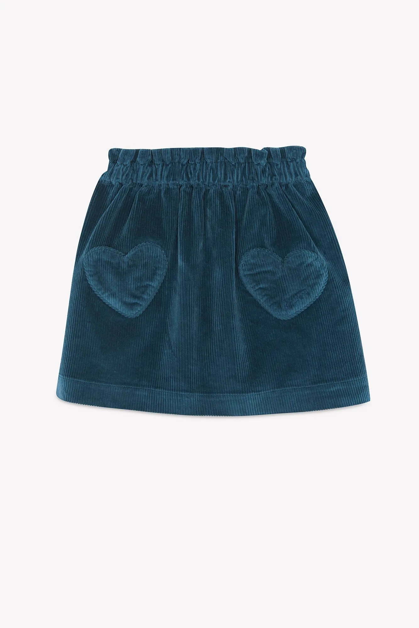 Bonton Douchka Blue Lake nederdel blå velour