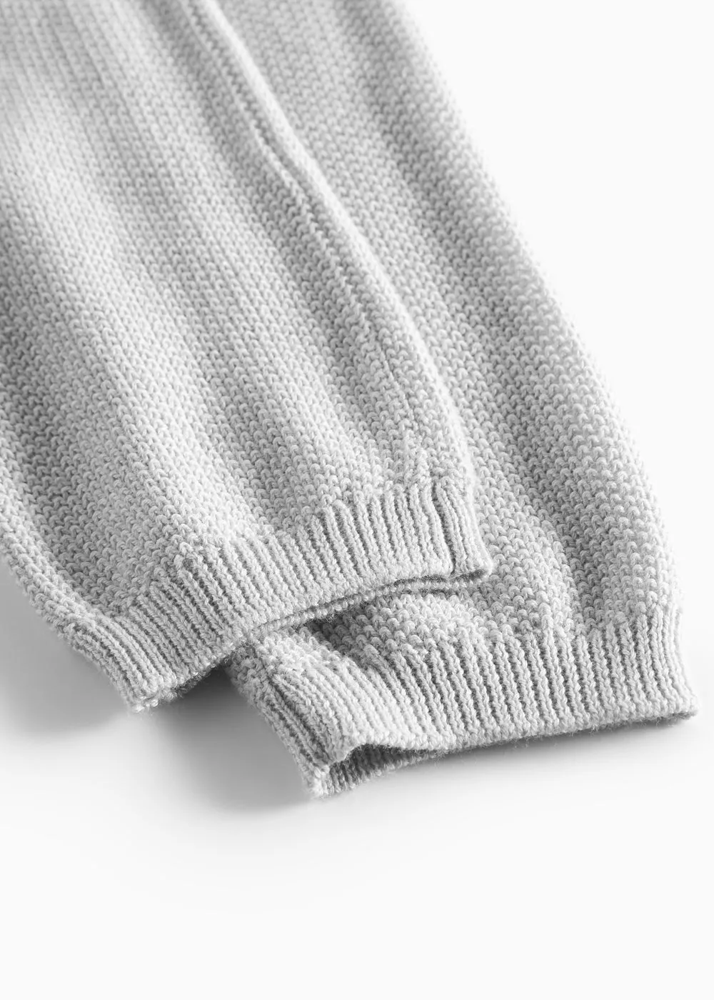 MarMar Pira strikbukser Aluminium baby økologisk