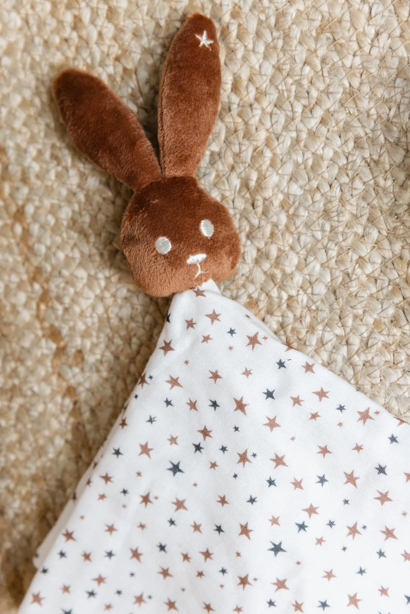 Bonton Baby Star bamse kanin stjerne nusseklud