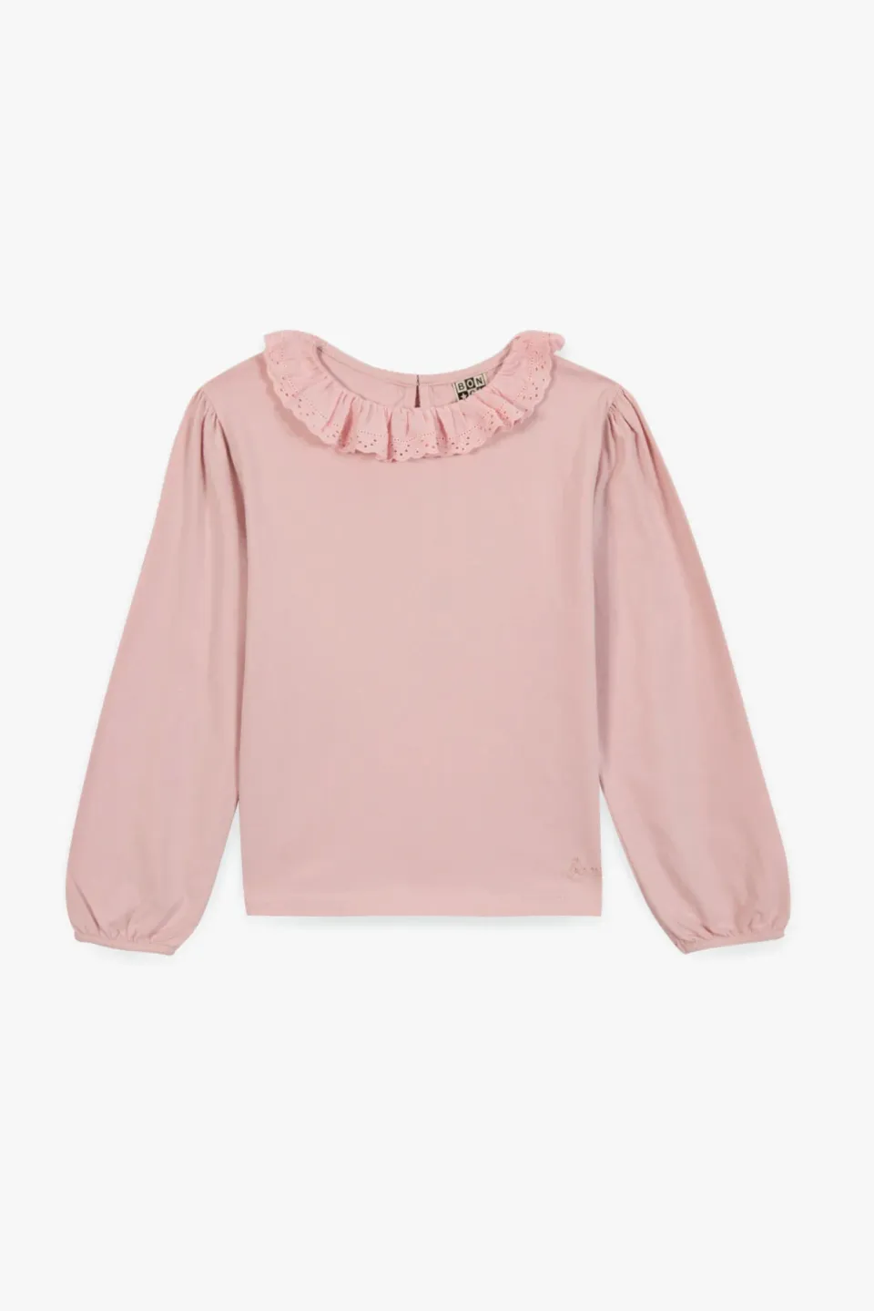Bonton Miel T-shirt rosa 6A bomuld