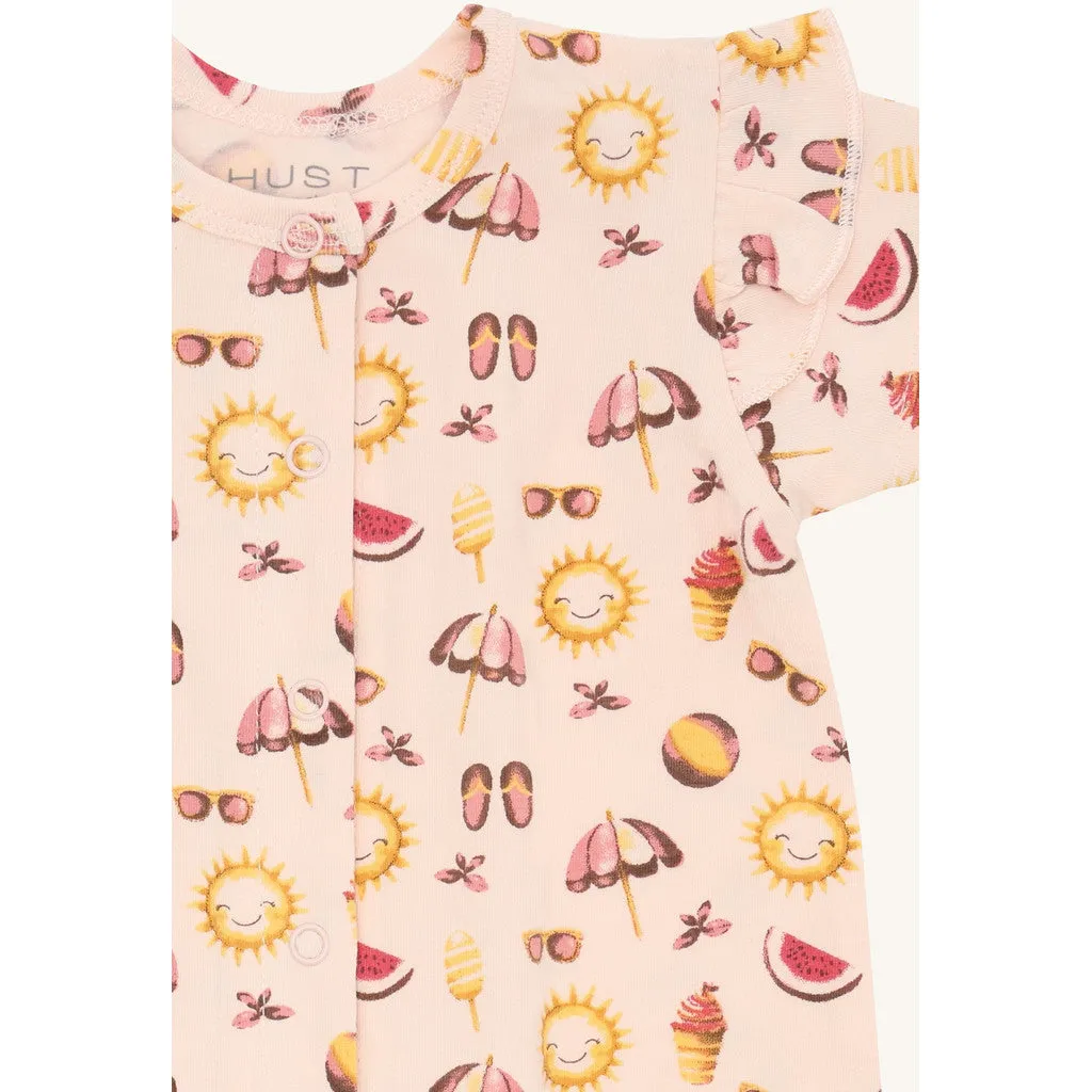 Hust & Claire Mona Sun buksedragt Quartz bomuld