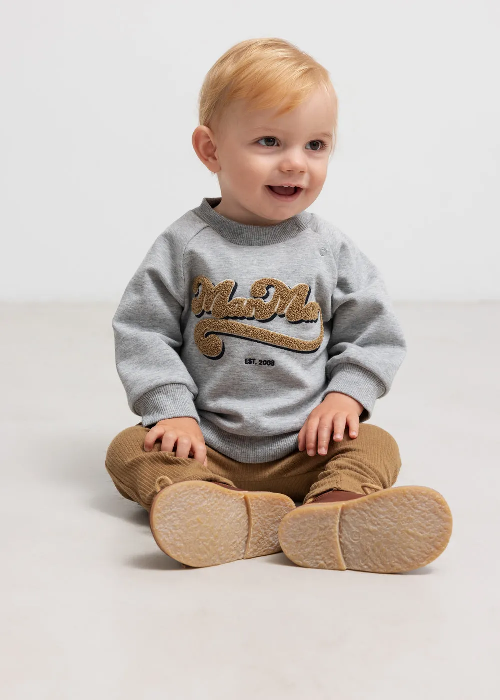 MarMar Theos B Bluse Dark Bronze Logo økologisk bomuld