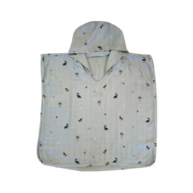 nuuroo Petu Petu Mason poncho Dino bambus 1-2 år