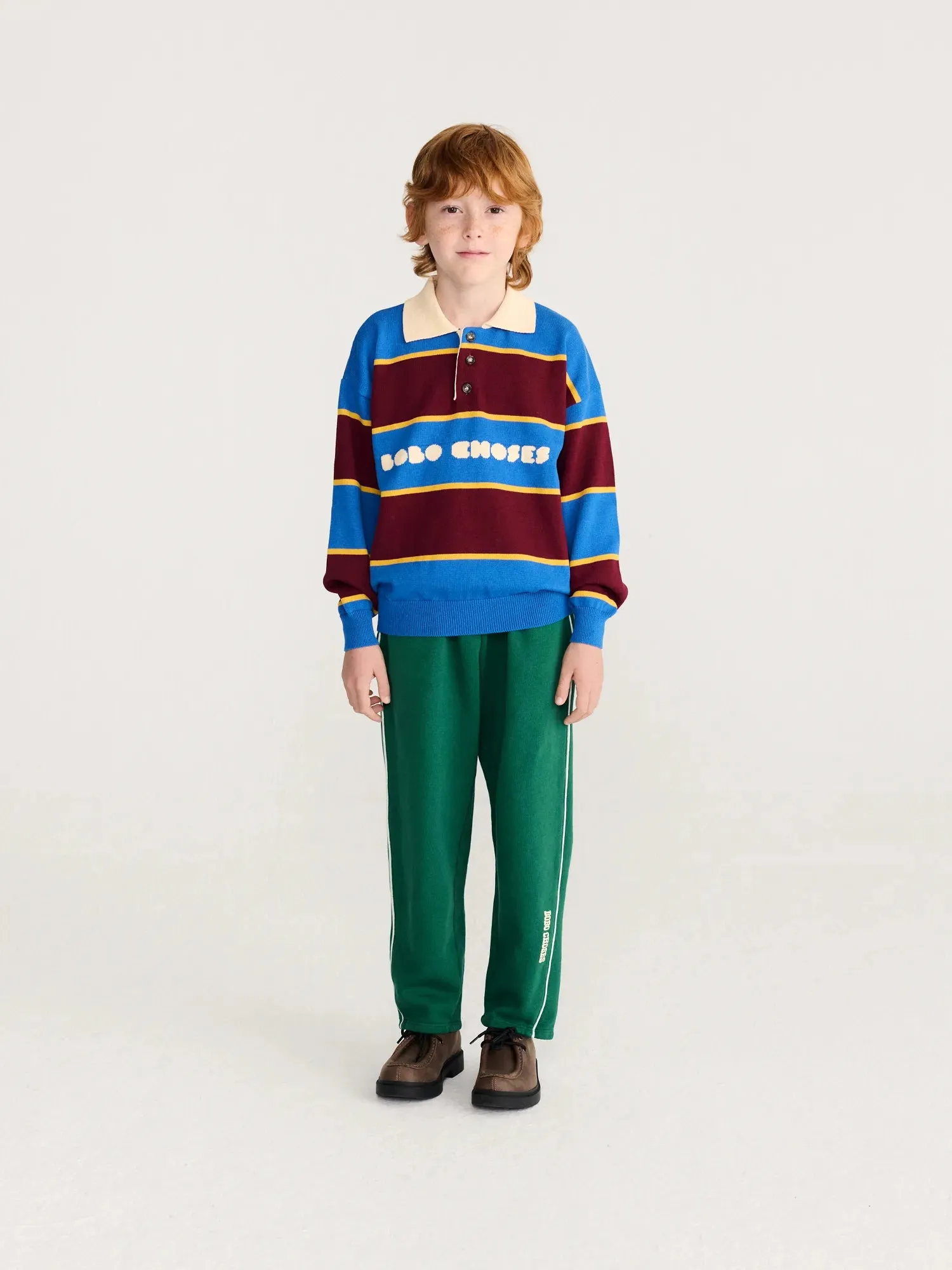 Bobo Choses All About Monsters joggingbukser 2-3Y mørkegrøn