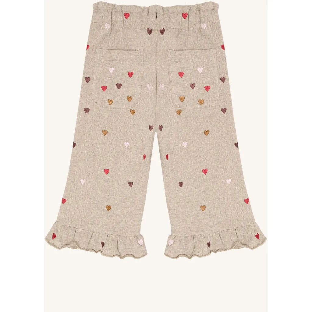 Hust & Claire Thilde Heartbeat joggingbukser Biscuit
