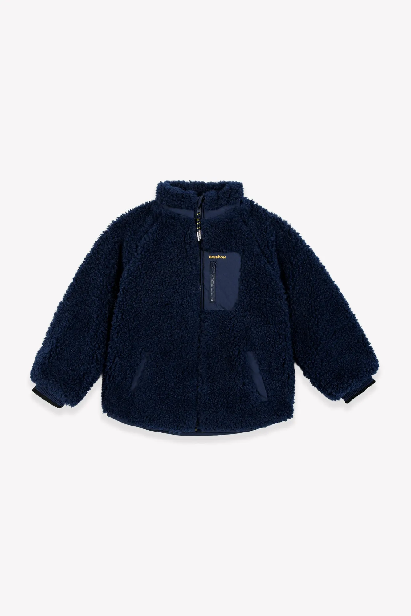 Bonton Pao sailor blue sherpa jakke til børn