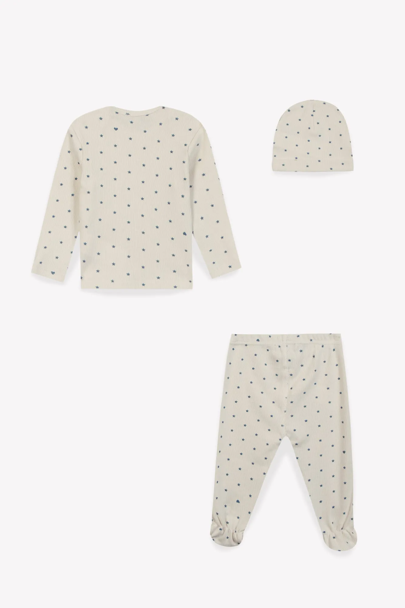 Bonton Patino Bleu natdragt bomuld stjerne