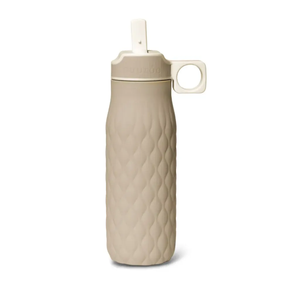 nuuroo Nima drikkedunk 400 ml Cobblestone silikone