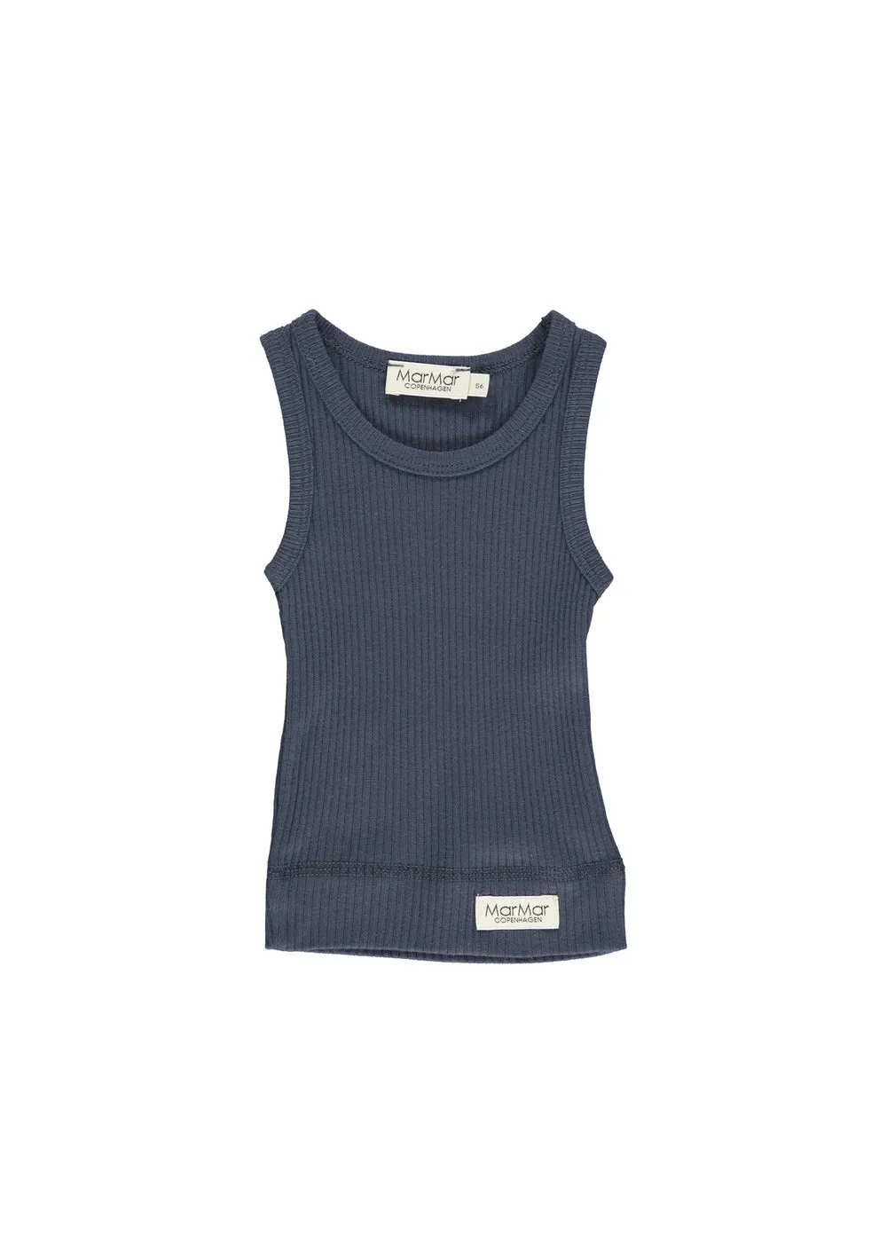 MarMar Baby Sleeveless undertrøje blå 2-pak