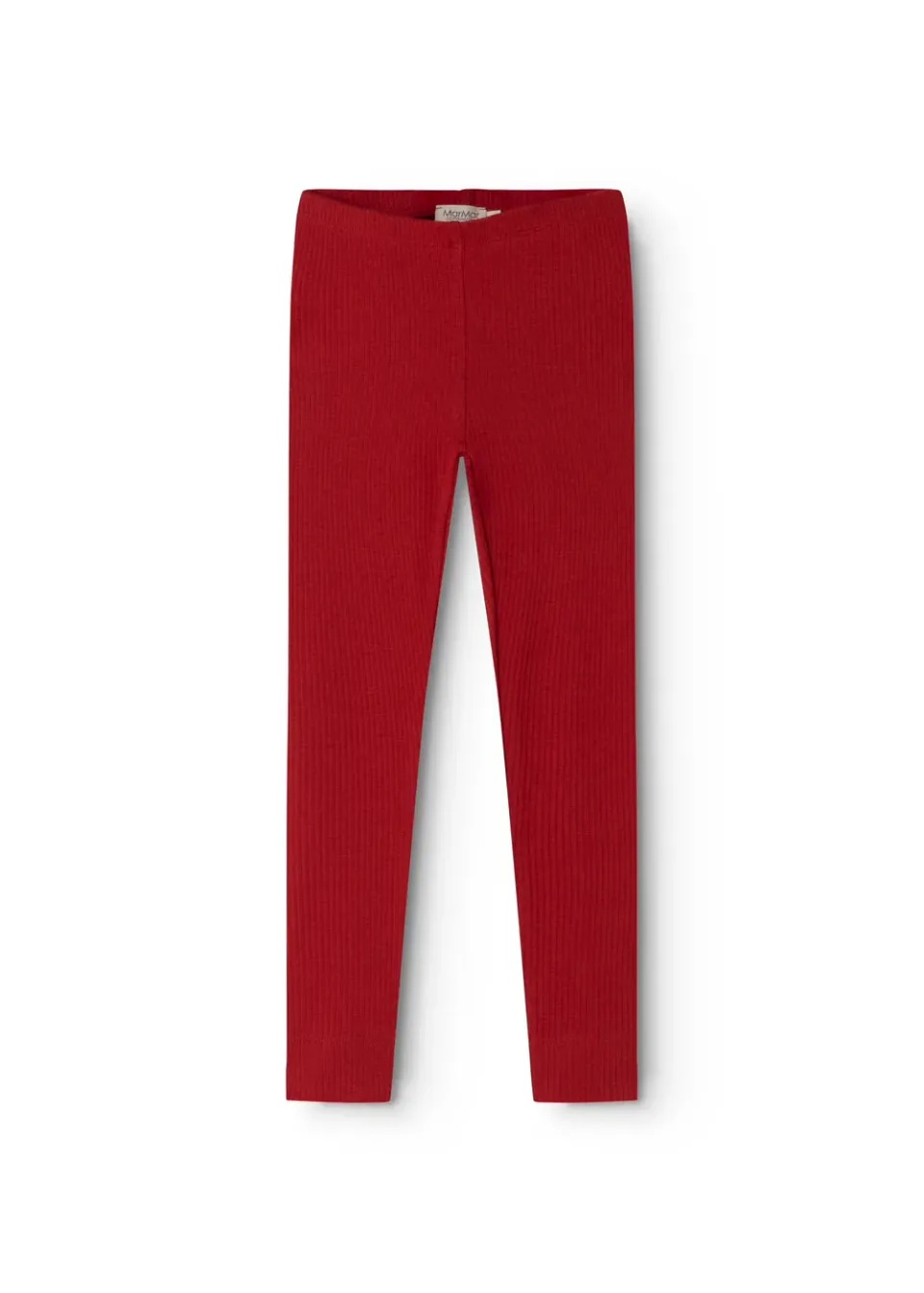 MarMar Leg leggings Cherry rib økologisk bomuld