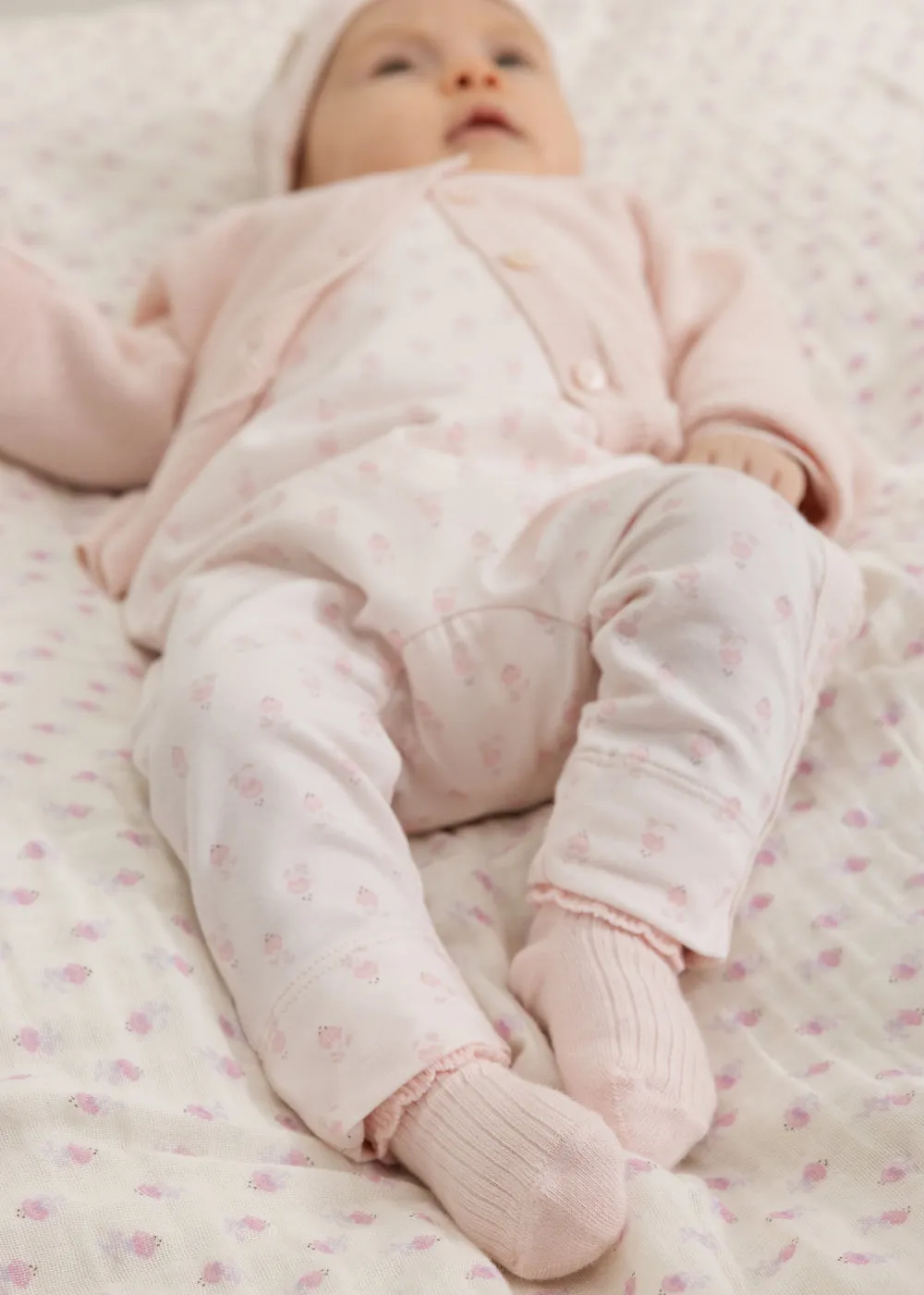 MarMar Taki cardigan Rosa modal baby